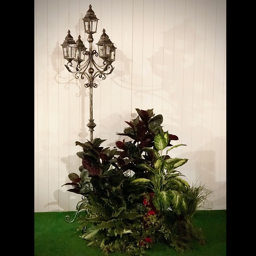 Floor Plant Grouping Idea - Artificial Trees/Floor Plants - Street Light for rent